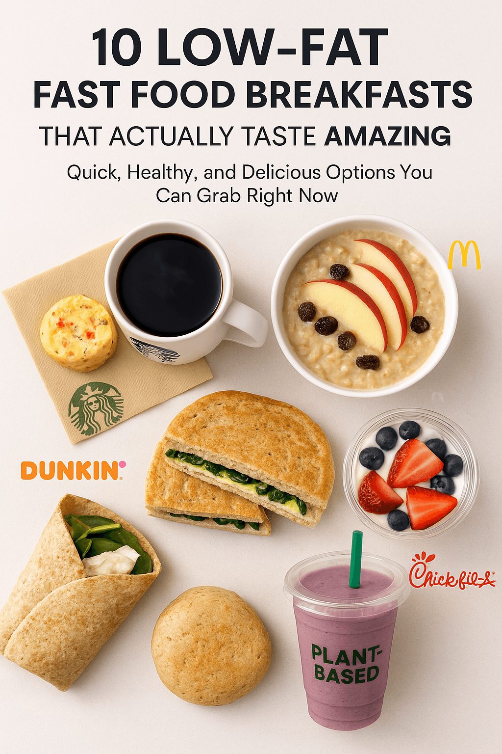 Low fat fast food breakfast ”10 Best Low Fat Fast Food Breakfasts”