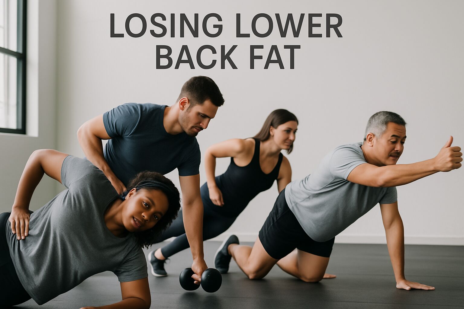 How to Lose Lower Back Fat (For Men & Women)