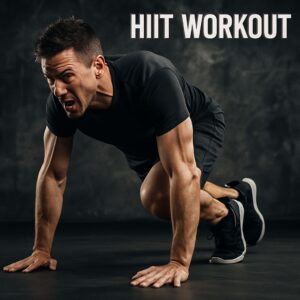 a man doing HIIT Workout