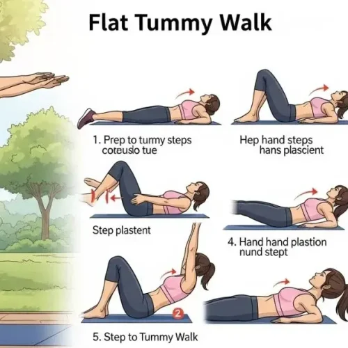 What is a Flat Tummy Walk?
